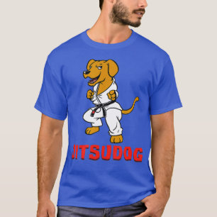 Jiu Jitsu Jitsudog Brazilian BJJ Training Dog T-Shirt