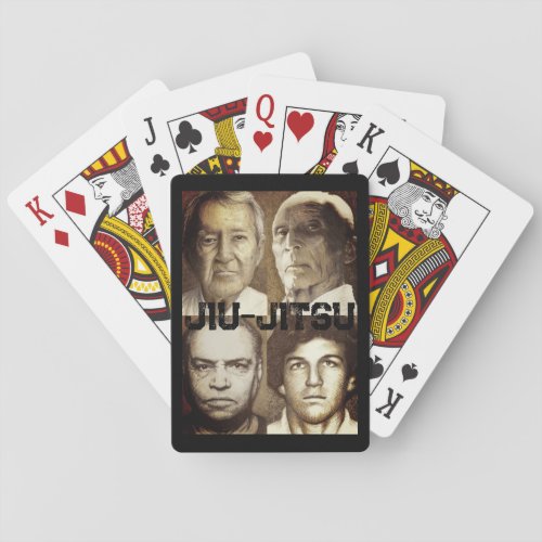 Jiu_Jitsu Legends playing cards