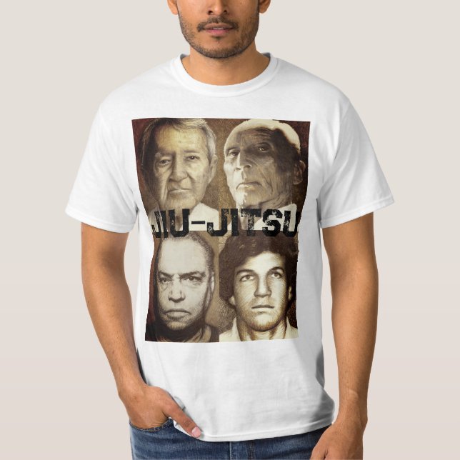 Jiu-Jitsu legends tribute shirt (Front)