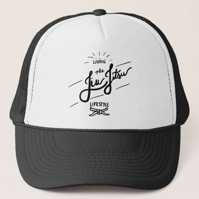 Jiu-JItsu-lifestyle Trucker Hat (Front)