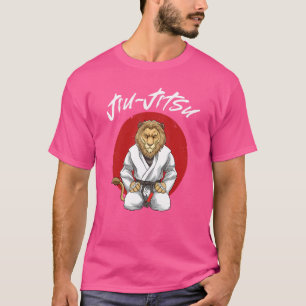 Jiu Jitsu Lion  Brazilian Jiu Jitsu Mma Grappling T-Shirt