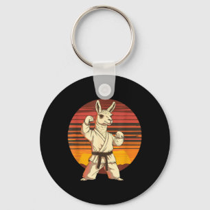 Jiu-Jitsu Martial Arts Taekwondo Kung Fu Alpaca Keychain