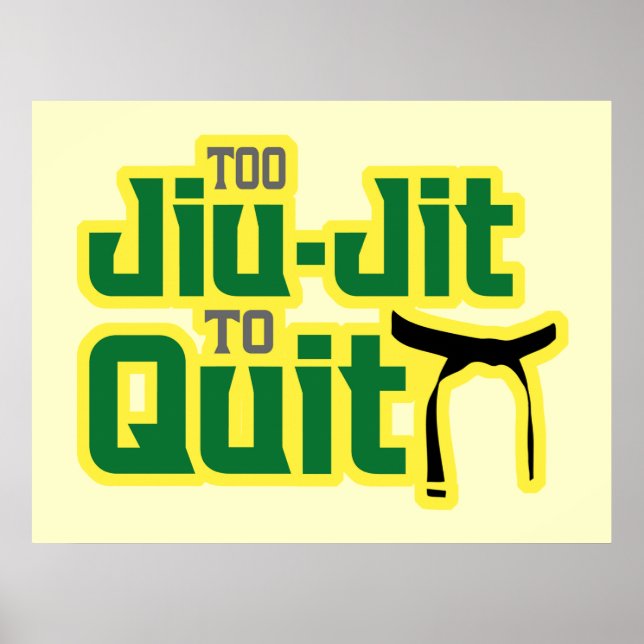 Jiu Jitsu Poster (Front)