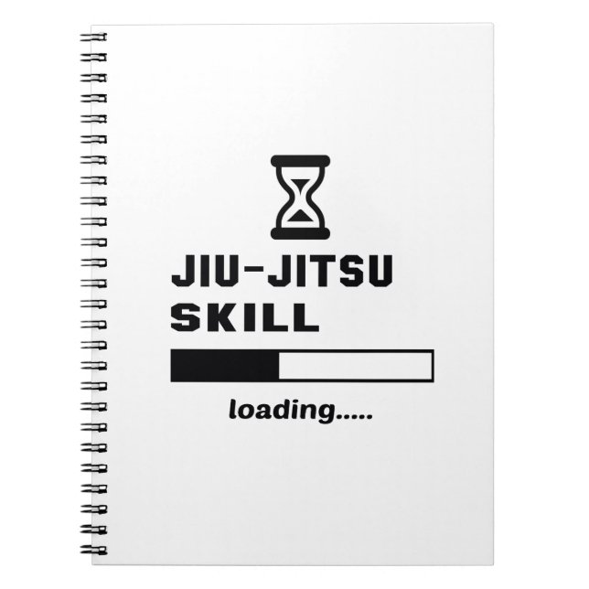 Jiu-Jitsu skill Loading...... Notebook (Front)