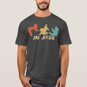 Jiu Jitsu T MMA Vintage Retro Brazilian Jiu Jitsu T-Shirt