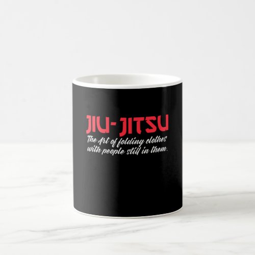 jiu_jitsu the art of folding people coffee mug