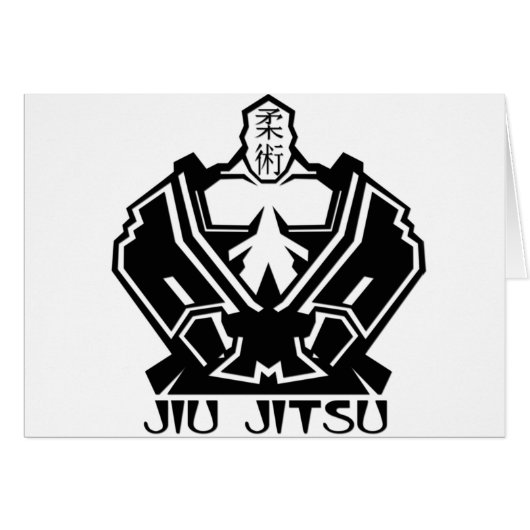 Jiu Jitsu - The Fighter Prepares Cards (Front Horizontal)