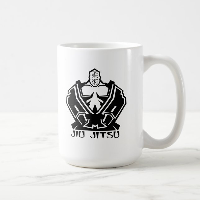 Jiu Jitsu - The Fighter Prepares Coffee Mug (Right)