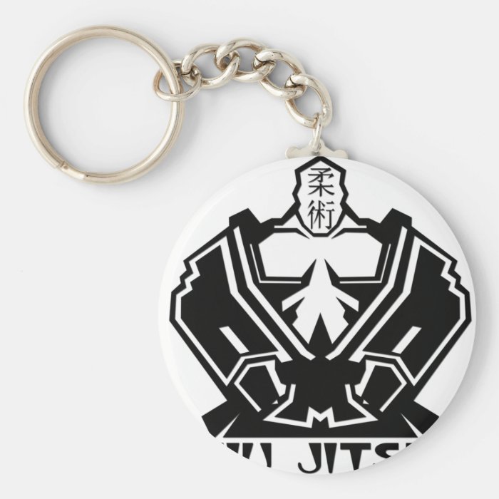 Jiu Jitsu   The Fighter Prepares Key Chains