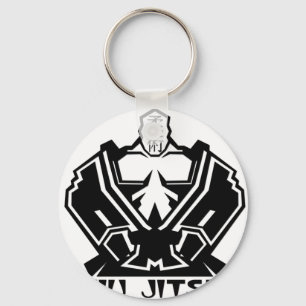 Jiu Jitsu - The Fighter Prepares Keychain