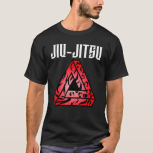 Jiu Jitsu Tribal Gracie Triangle Bjj Grapple Mm T-Shirt