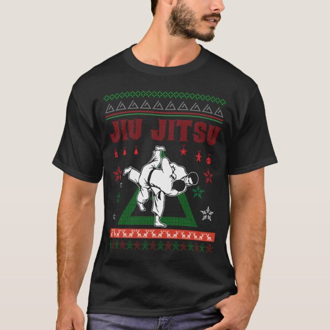 Jiu Jitsu Ugly Christmas Sweater (Front)