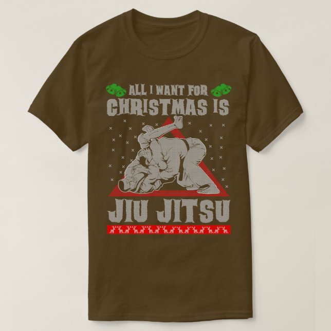 Jiu Jitsu Ugly Christmas Sweater (Design Front)