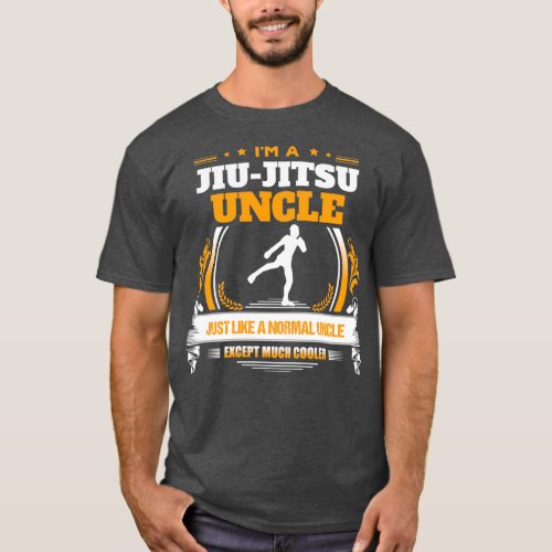 Jiu Jitsu Uncle Christmas Gift or Birthday Present T_Shirt