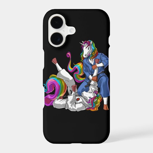 Jiu-Jitsu Unicorns Iphone Case (Back)