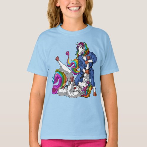 Jiu_Jitsu Unicorns T_Shirt