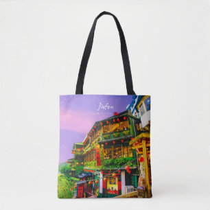 Jiufen, Taiwan - Ancient Teahouse Tote Bag