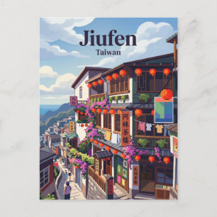 Jiufen Taiwan Postcard