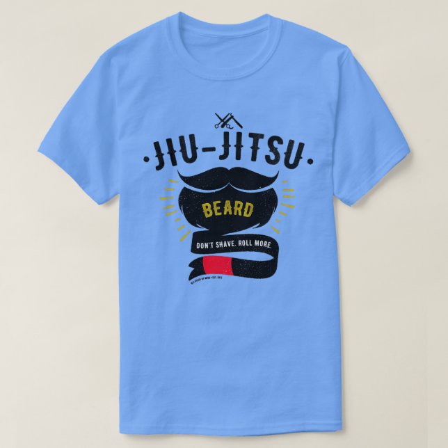 Jiujitsu beard T-Shirt (Design Front)