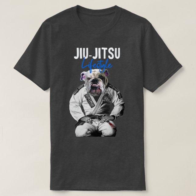 Jiujitsu Lifestyle Jiu Jitsu Shirt for BJJ lovers  (Design Front)