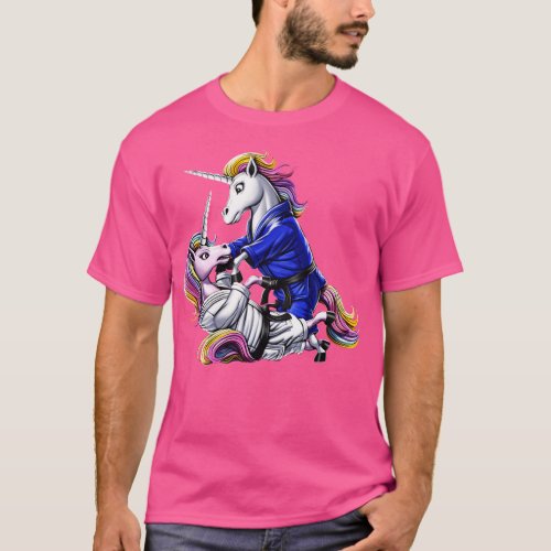 JiuJitsu Unicorns T_Shirt