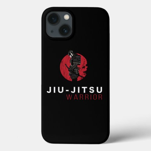 JiuJitsu Warrior Japanese Bjj Gi Black Belt Mma  iPhone 13 Case