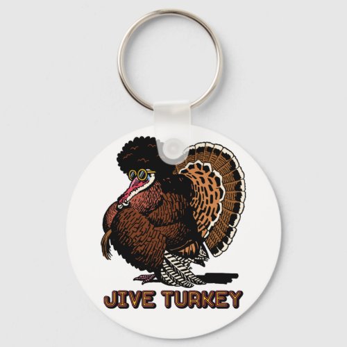 Jive Turkey Keychain
