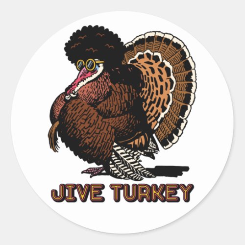 Jive Turkey Stickers