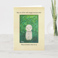 Jizo Art Buddhism Prayer Empathy Get well soon