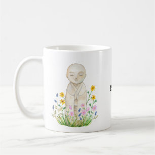 Jizo Buddha Spiritual Calm Serenity Custom name  Coffee Mug