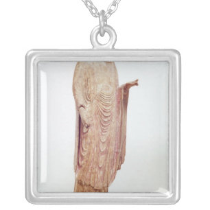 Jizo, Heian period Silver Plated Necklace