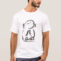 Jizo the Monk Brush Stroke T-Shirt