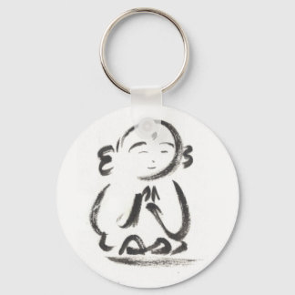 Jizo the Monk Keychain