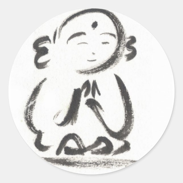 Jizo the Monk Stickers (Front)