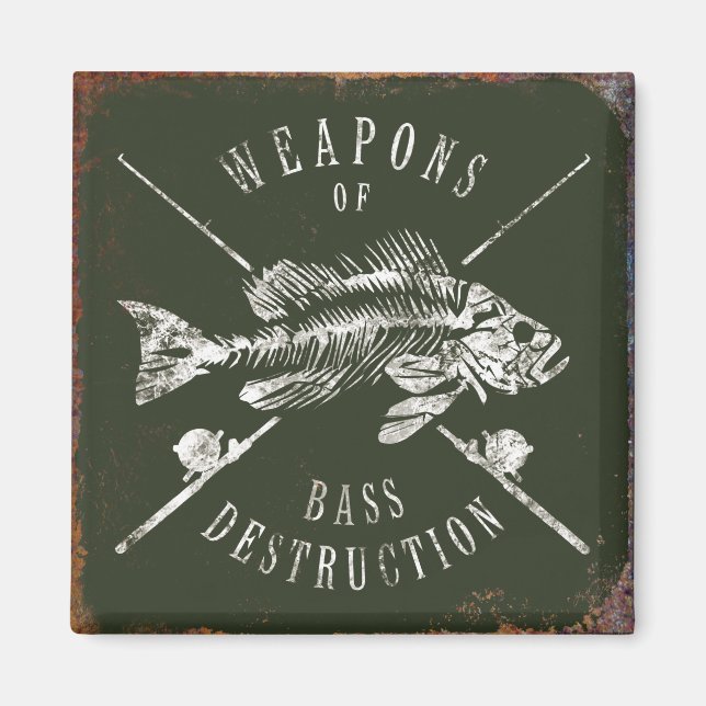 JJ56 Weapons of Bass.tif Magnet (Front)