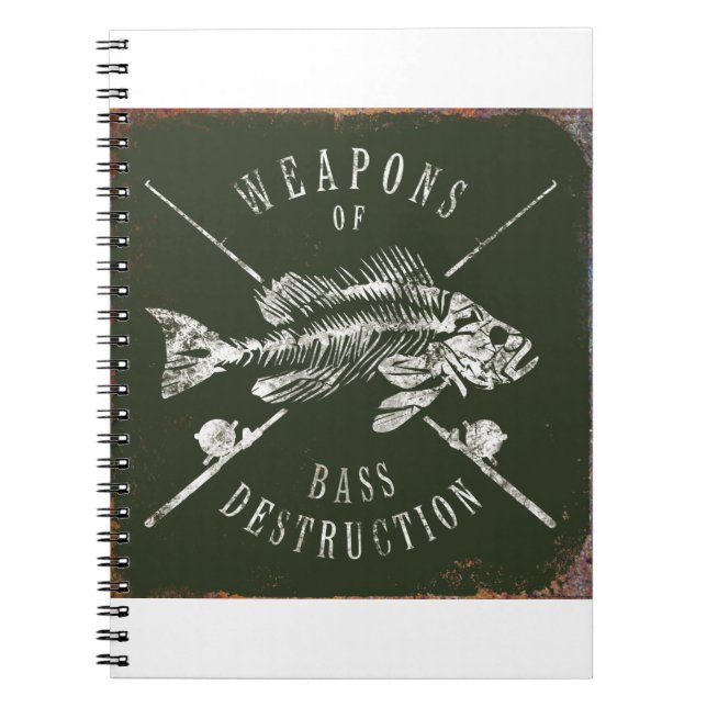 JJ56 Weapons of Bass.tif Notebook (Front)