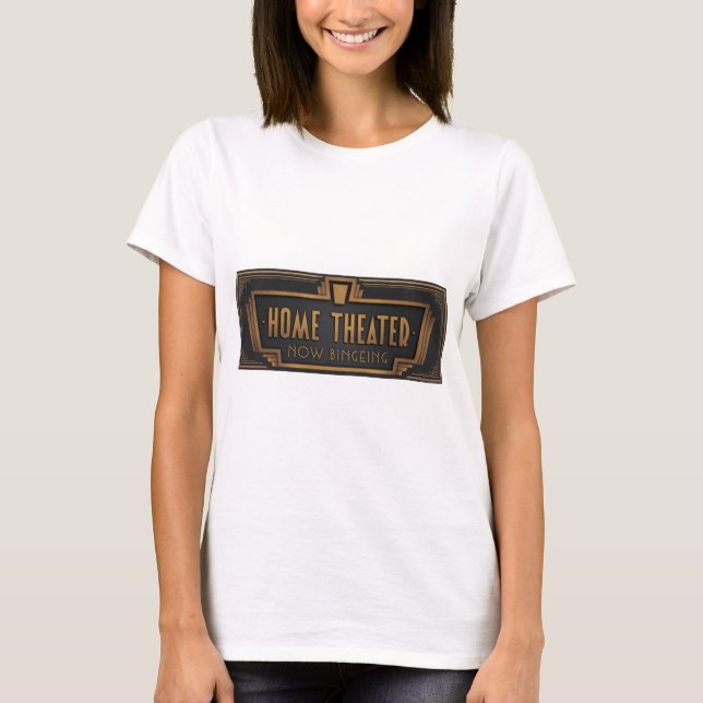 JJ76 Home Theater.tif T-Shirt (Front)