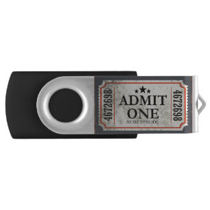 JJ81 Admit One.tif Flash Drive