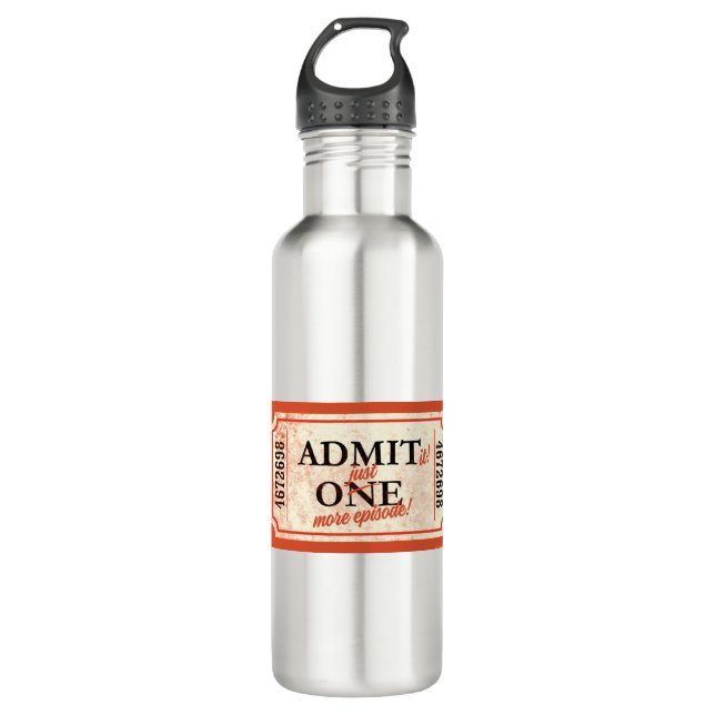 JJ82 Just One More.tif Stainless Steel Water Bottle (Front)