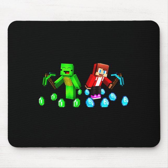 Jj And Mikey Happy Birthday  Mouse Pad (Front)