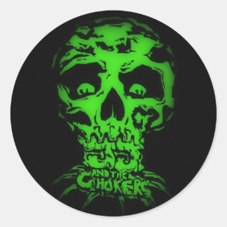 JJ and The Chokers Classic Round Sticker