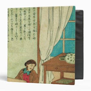 JJ Audubon on a trip to Japan disovers a rat 3 Ring Binder