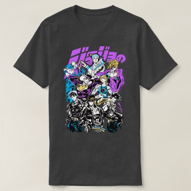 JJBA  Fanart T-Shirt (Design Front)