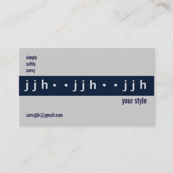 Jjh Business Card by edentities at Zazzle