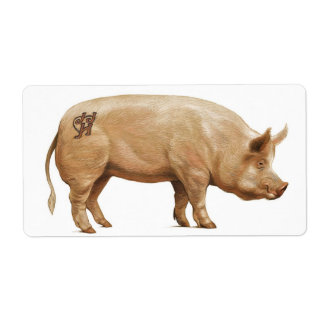 JJHD pig label