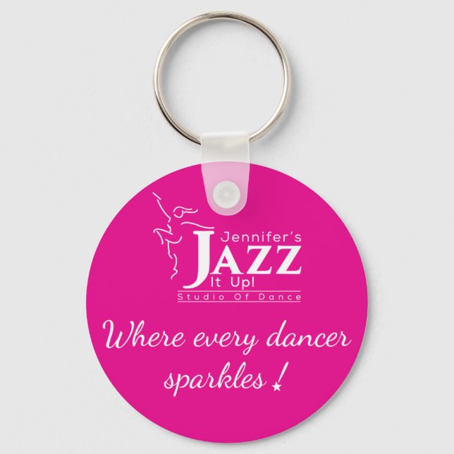 JJIU Key Chain. Perfect for backpack Keychain (Front)