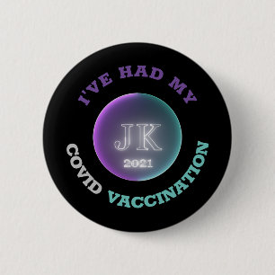 JK 2021 Badge Covid Vaccination Button