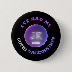 JK 2022 Badge Covid Vaccination Button