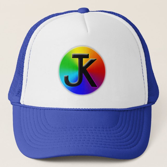 Jk color wheel logo hat (Front)