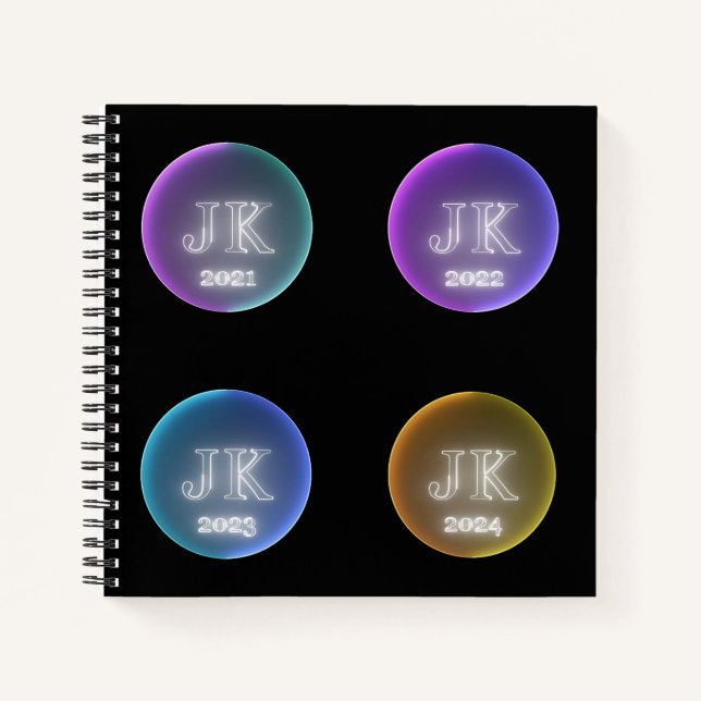 JK Four Year Spiral Book (Front)